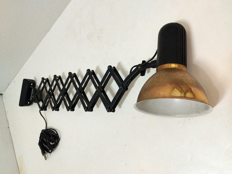 lampara aplique flexo extensible metal e27 18x32-68x13.5 1u